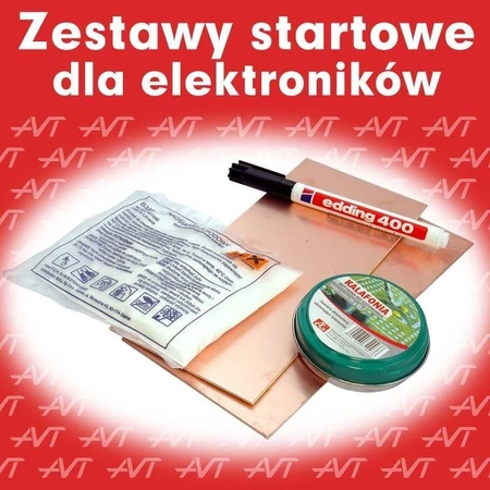 Zestaw do wykonywania płytek drukowanych, AVT710