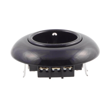 Gniazdo elektryczne z ramką, montaż podtynkowy, kolor czarny, Retro Vintage Loft