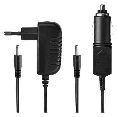 Latarka ładowalna COB 3W, zasilanie 12V/230V