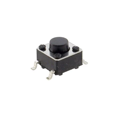 Mikroprzełącznik tact switch SMD 2 mm, niski przycisk do montażu powierzchniowego