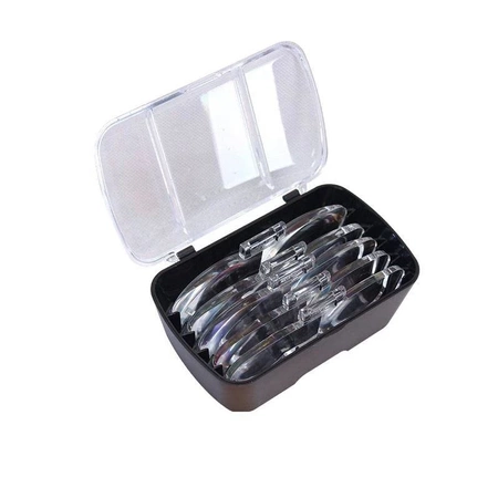 Lupa nagłowna LED MG81001-G, 2LED, 5 wymiennych szkieł