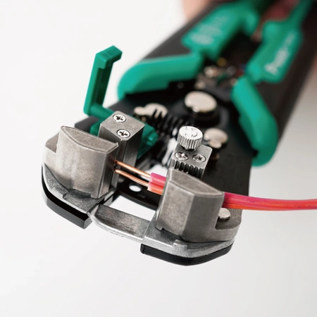 Ściągacz izolacji 0.2-6mm2 automat, zaciskarka konektorów nieizolowanych i izolowanych 0.5-6mm2, 8PK-371DU Proskit