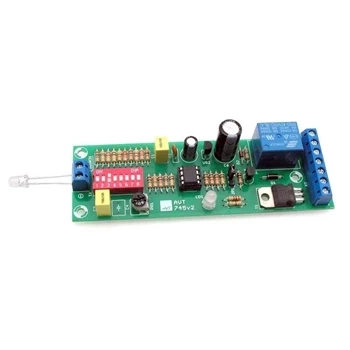Regulator dwustanowy - termostat i czujnik oświetlenia - KIT AVT 745