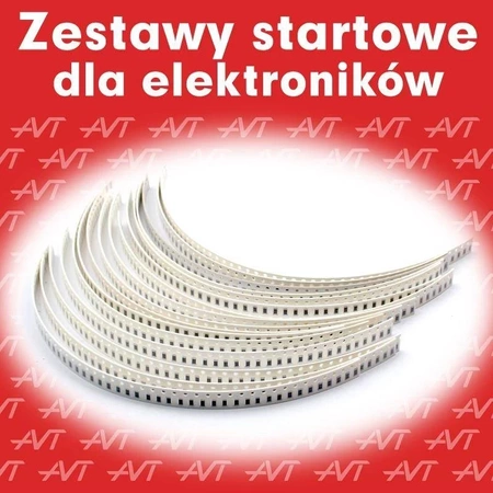 Zestaw rezystorów SMD 1206, 800 sztuk, AVT701/1206