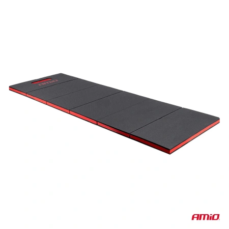Mata warsztatowa składana piankowa 116 × 40 × 2,5 cm pod kolana i plecy, AMIO-04913