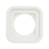 Ramka pojedyncza kwadratowa ceramiczna biała Ceramic Loft