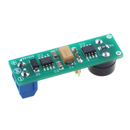 Sygnalizator akustyczny 7-15 V z trybem ONCE/LOOP - KIT AVT 1862