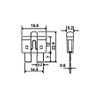 Bezpiecznik samochodowy nożowy STANDARD 20 A z diodą LED, żółty, 1 sztuka