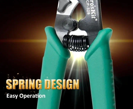 Ściągacz do światłowodów 5w1 ProsKit CP-328 – stripper do włókien 125–3000 µm