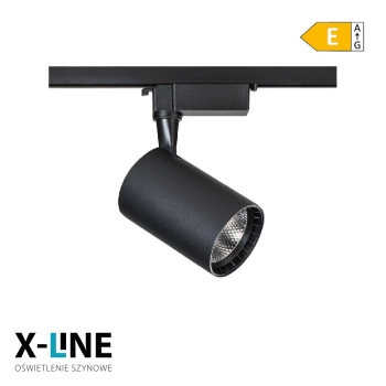 Reflektor szynowy LED 15W, 1434lm, 4100K, czarny