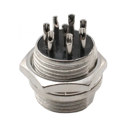 Gniazdo mikrofonowe męskie NC519 8pin