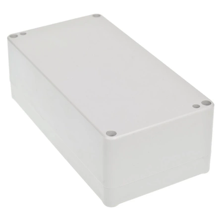 Obudowa uniwersalna z panelami bocznymi 82,2 mm × 158,2 mm × 54,9 mm z PS, kolor jasnoszary Z58J KRADEX