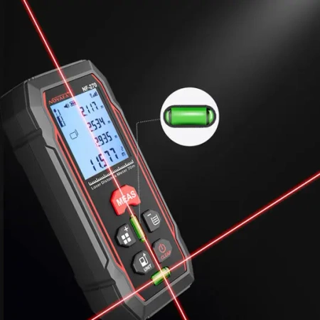 Laserowy miernik odległości, dalmierz 70m, Noyafa NF-270