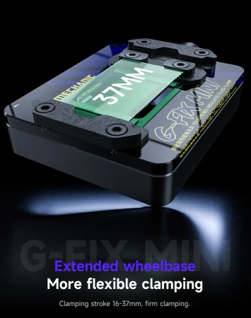Uchwyt serwisowy G-FIX Mini, podstawa z hartowanego szkła, do PCB i CPU, Mechanic