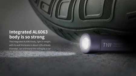 Latarka ręczna - brelok LED Xtar T1 500 lumenów + UV