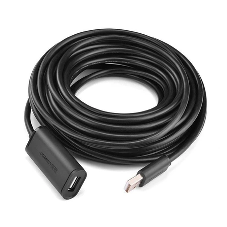 Przedłużacz USB 2.0 aktywny ze wzmacniaczem, wtyk – gniazdo A-A, 5 m, UGREEN US121