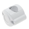 Uchwyt kabla plastikowy 42×32 mm natynkowy biały - Retro PRL