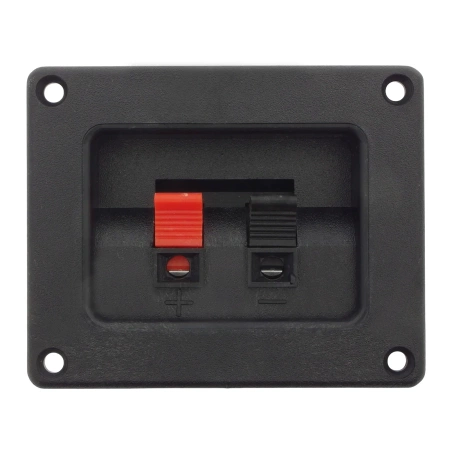 Terminal głośnikowy 2-pin prostokątny 80 × 65 mm do przewodu 2,5 mm²