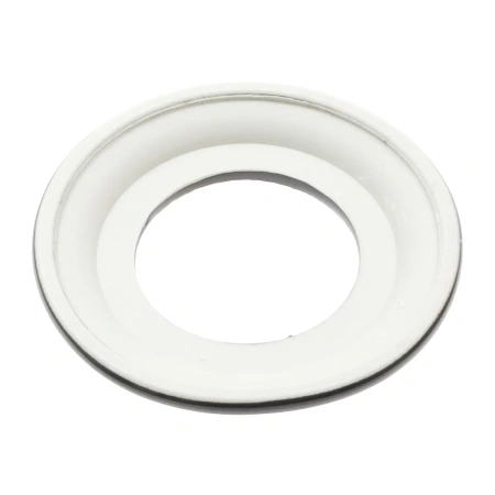 Włącznik światła podwójny ceramiczny, okrągły z ramką, podtynkowy czarny Ceramic Loft