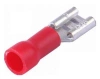 Konektor płaski żeński izolowany 4.8mm 0.5mm 0.5-1.5mm² - końcówka kablowa SGE
