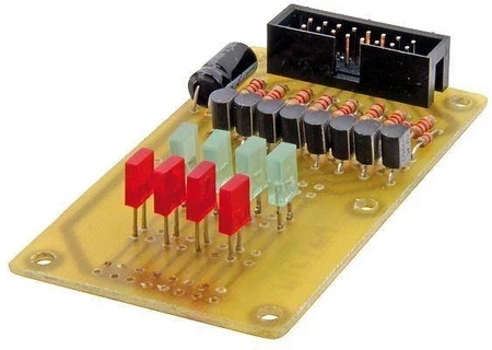 Sterownik oświetlenia sufitu LED i halogenów - PCB i mikroprocesor do projektu AVT 5336