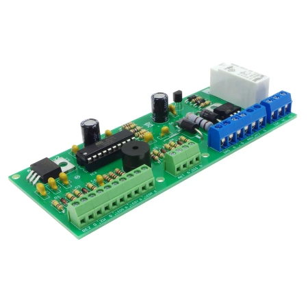 Centralka alarmowa z 2 liniami dozorującymi - zlutowany KIT AVT 5466