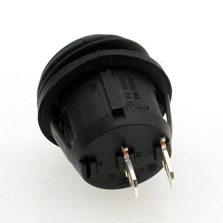 Włącznik ON-OFF uszczelniony IP65, 10A 250Vac, czarny