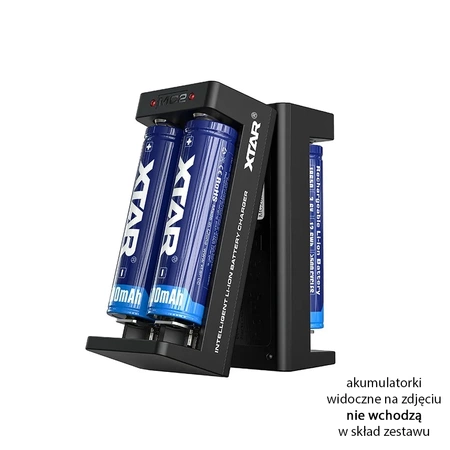 Ładowarka do akumulatorów / ogniw cylindrycznych Li-ion 18650 Xtar MC2 USB-C