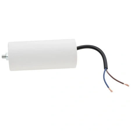 Kondensator rozruchowy do silnika 4,5µF 450VAC, CBB60, przewody 15 cm, Ø30 × 58 mm, EPERS