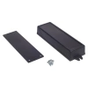 Obudowa uniwersalna Z51U, 49 × 155 × 27 mm, ABS, czarna, z panelami bocznymi, z uchwytem montażowym, Kradex