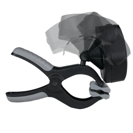 Lampa warsztatowa robocza LED COB 220lm, mocny klips, 3xAA