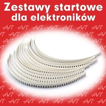 Zestaw rezystorów SMD 1206, 800 sztuk, AVT701/1206