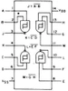 Bramka NAND 4093 - 4 kanały - 3÷15V - wejścia Schmitta - DIP14