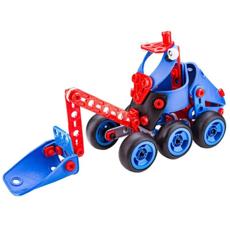 Klocki konstrukcyjne elastyczne: Maszyny 6w1 142 elementy