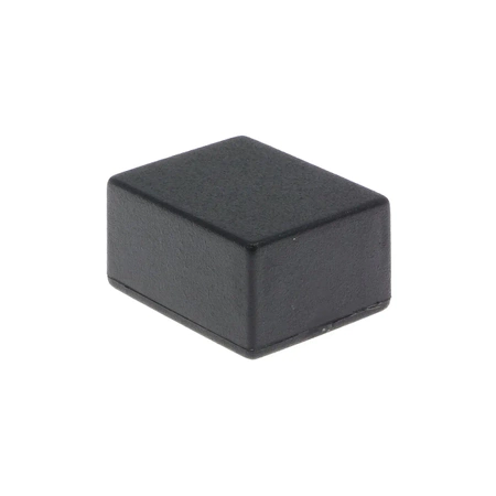 Obudowa 25.5x20.4, h=13.5mm ABS, czarna, KM04