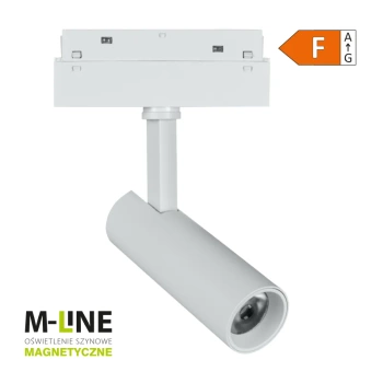 Reflektor szynowy magnetyczny 5W 400lm 4000K biały M-LINE