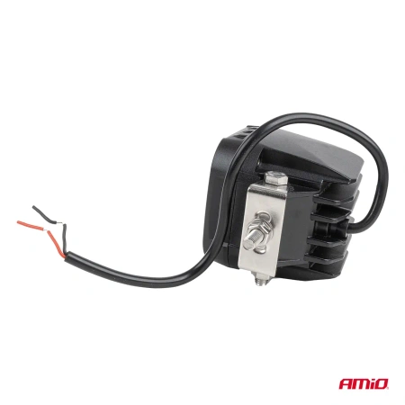 Lampa bezpieczeństwa LED do wózka widłowego – niebieska strzałka kierunku jazdy, 15W, 10–80V, IP6K9K, AMIO-04866