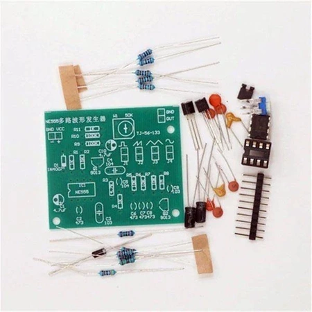 Generator przebiegów - NE555 - DIY - moduł generatora impulsów fal