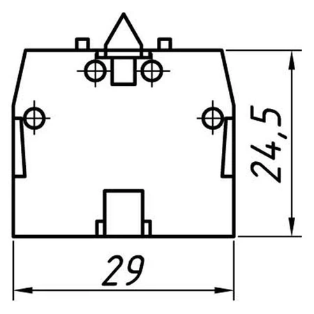 Styk pomocniczy ZB2-BE102C (NC) 3A/240V