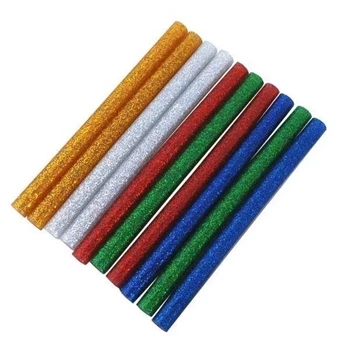 Wkład klejowy, sztyft 7mm, kolor brokat 10szt