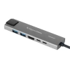 Adapter USB-C na HDMI, 2x USB3.0, 2x USB typu C, RJ45, Kruger&Matz