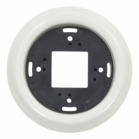 Ramka ceramiczna pojedyncza biała do włączników i gniazd natynkowych Ceramic Loft