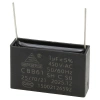 Kondensator rozruchowy do silnika 1µF 450VAC, CBB61, do druku, 36 × 11 × 22 mm, EPERS