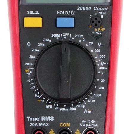 Multimetr Uni-T UT-39E+, 20 000 zliczeń, True RMS, NCV, pomiar temperatury