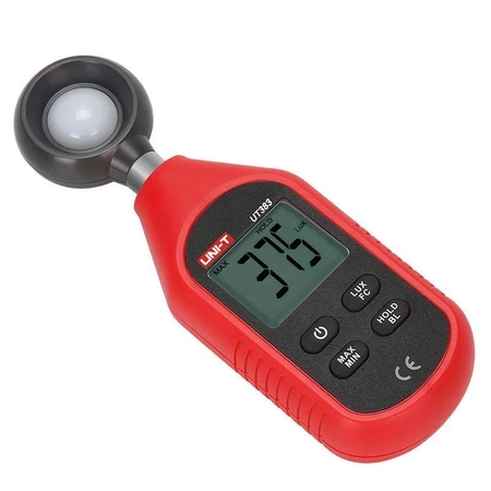 Luksomierz Uni-T UT-383, wyświetlacz 9999, automatyczny zakres, lx i fc