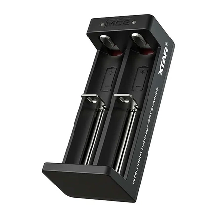 Ładowarka 2-kanałowa do ogniw Li-ion 18650, gniazdo USB-C, Xtar MC2 USB-C