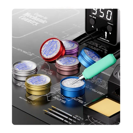 Preparat do regeneracji grotów lutowniczych - Mechanic QR12 Soldering Tip Refresher, puszka 12g