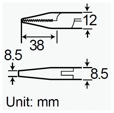 Kombinerki precyzyjne, szczypce uniwersalne 135mm 1PK-054S Proskit