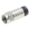 Wtyk F na kabel RG6 kompresowany TUS-01