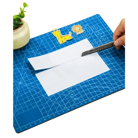 Mata modelarska do cięcia, samogojąca A3 45x30cm wielowarstwowa, niebieska